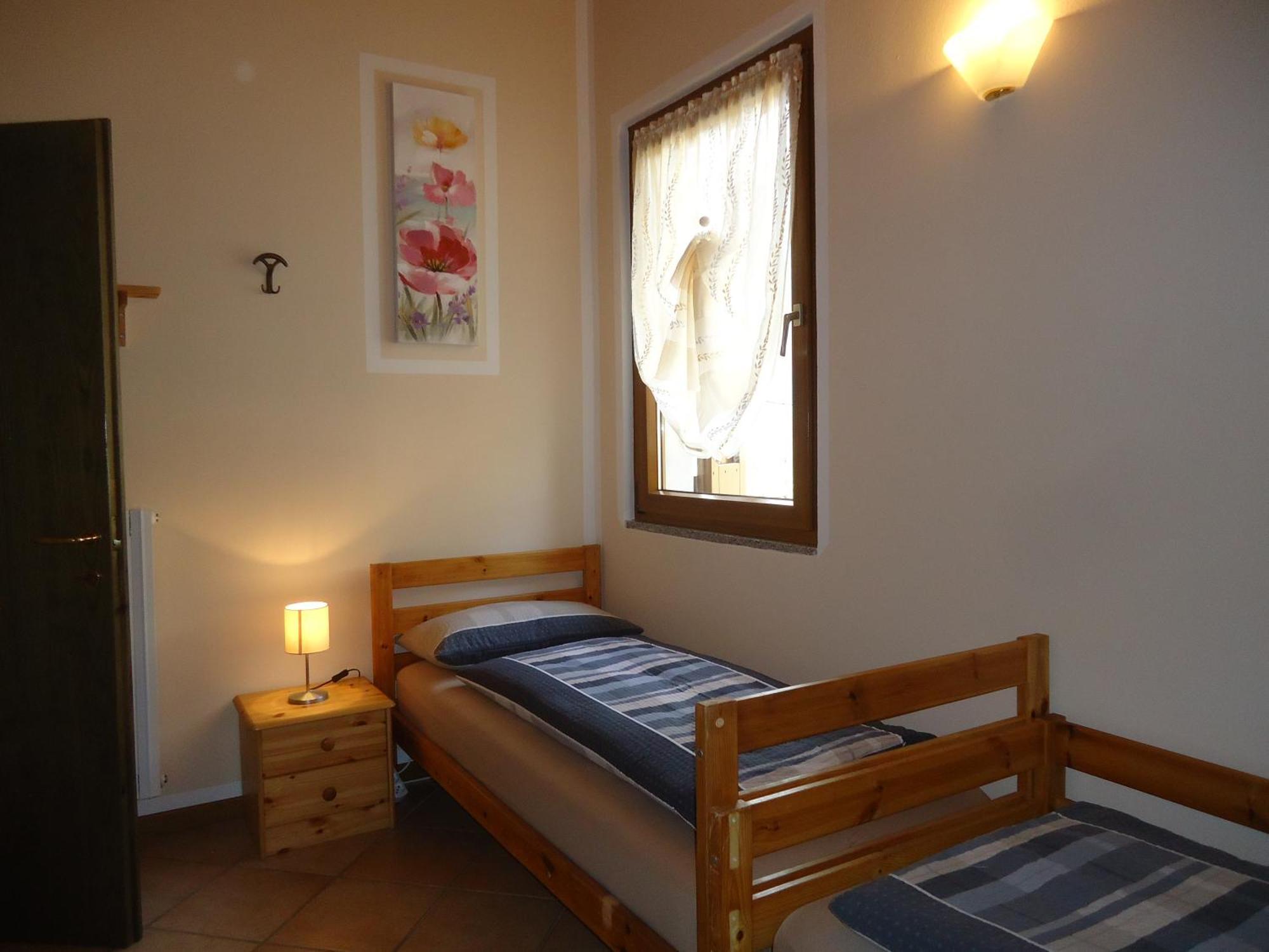 Casa Carla, bis 4 Personen, Garten, Balkon mit Blick auf den See und die Berge Crone Exterior foto